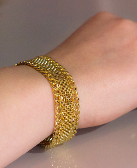 Pulseira de Malha Larga