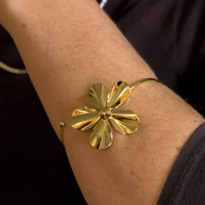 Bracelete Orgânico de Flor