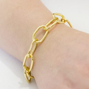 Pulseira Correntaria Elos Largos