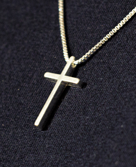 Corrente Masculina em Prata 925 com Pingente de Crucifixo - Imagem 2