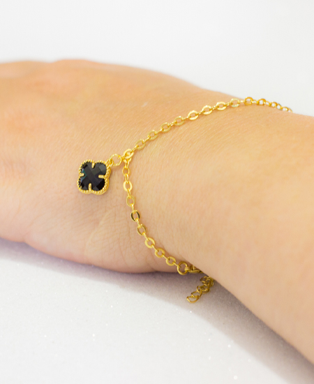 Pulseira Trevo lateral Inspiração Van Cleef - Imagem 2