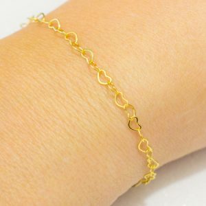 Pulseira Elos de Corações Pequenos