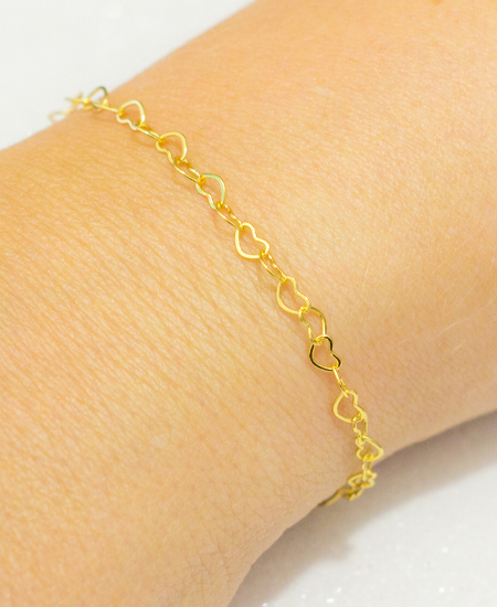 Pulseira Elos de Corações Pequenos