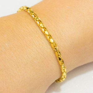 Pulseira Malha de Cordão