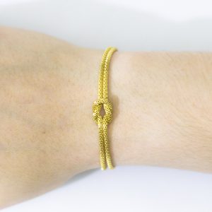 Pulseira de Malha Nó